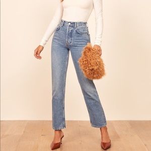 High Rise Relaxed Reformation Jeans